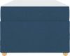 vidaXL Bettrahmen mit Matratze Blau 90 x 190 cm Stoff 3399327 Bild 5