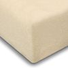 Jersey Kinder Spannbettlaken Betttuch 70x140 cm 100% Baumwolle 130g/m² Öko-Tex Standard 100 Schnee-Creme Bild 4