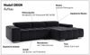 COTTA Ecksofa Orion L-Form, mit Recamiere, inkl. verstellbaren Kopfstützen und 3 Kissen Bild 4