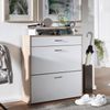 Schuhkipper in Grau - 80x24x95cm (LxBxH) Bild 2
