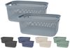 Koopman Wäschekorb Wäschewanne Kunststoff 30 L 4 Farben 2 er SET (2 St), 2er Set, 30 L, Leicht, 4 Farben zur Auswahl Bild 4