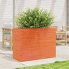 vidaXL Pflanzkübel Wachsbraun 90x40x68,5 cm Massivholz Kiefer 3282491 Bild 3