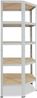 shelfplaza OFFICE 200x70x45 cm Eckregal in lichtgrau mit 5 Böden und 175 kg Traglast pro Boden Bild 5