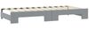 vidaXL Tagesbett Ausziehbar mit Matratze Hellgrau 80x200 cm Stoff 3197647 Bild 5