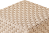 Pouf NALLI Kunststoff Hellbeige Bild 4