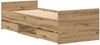 vidaXL Bettrahmen Artisan-Eiche 193 x 78 x 50 cm Holzwerkstoff 3329307 Bild 4