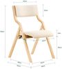 SoBuy FST40-WX2 2 Klappstühle, Massivholz, Lackiert, Weiß, 42 x 80 x 48 cm Bild 3