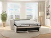 Vente-unique - RIZORA Sofa Stoff Beige - B 223 cm96 cm x H 95 cm x L 210 cm Bild 2