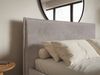 Selsey 'Softie Slim' Polsterbett 180×200 mit Lattenrost, Velours, graubraun Bild 5