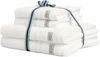 GANT Duschtuch - Premium Towel, Frottee, Bio-Baumwolle, Logo, uni Weiß 70x140cm Bild 4