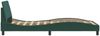 vidaXL Bettgestell "Dover" Dunkelgrün 100x200 cm Samt 373135 Bild 5