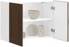 vidaXL Küchen-Hängeschrank Kalmar Braun Eichen-Optik Holzwerkstoff 853594 Bild 4