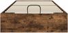 vidaXL Ottoman Bettgestell Geräucherte Eiche 193 x 90 x 25 cm 3409297 Bild 5