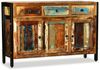 vidaXL Sideboard Altholz Massiv 120x35x76 cm 243984 Bild 3