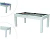 Vente-unique - HENK Indoor games Holz, Platte Weiß - B 102,6 cm x H 80,2 cm x L 182,8 cm Bild 4