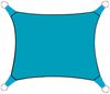 Sonnensegel Rechteckig 4x3m Blau - Sonnenschutzsegel für Balkon / Terrassensegel Bild 2
