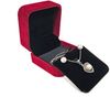 Yudu Aufbewahrungsbox Schmucketuis Geschenkbox Schmuckaufbewahrung mit Veloursüberzug Bild 5