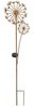 abc HOME Gartenstecker Pusteblumen, LEDs, Solarpanel, Lichtsensor Bild 4