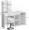 Schminktisch Isabelle Weiß 140 cm mit Hocker Vicco Bild 3