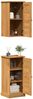 vidaXL Badezimmermöbel-Set mit Regal VIGO 2 pcs Braun und Honigbraun 3328533 Bild 3