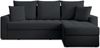 AX LIVING Karaman Schlafsofa mit Bettkasten Ecksofa Dunkelgrau L Form 238 Bild 5