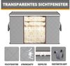 SpaceAid Aufbewahrungsdose 90L Aufbewahrungsbox mit Deckel (6 St), mit Sichtfenster & verstärktem Griff Bild 4