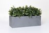 VIVANNO Balkonkasten Fiberglas FLOBO Kasten, Grau Beton-Design 45x17x15 cm Bild 3
