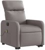 vidaXL Elektrischer Massagesessel mit Aufstehhilfe Taupe Stoff 3206733 Bild 4