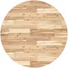 vidaXL Tischplatte Rund Ø90x2 cm Massivholz Akazie 4008687 Bild 2