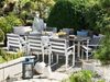 Gartentisch Metall Grau PANCOLE Bild 3