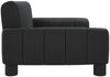 vidaXL Hundebett, Kunstleder, Schwarz, 70 x 45 x 30 cm Bild 4