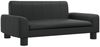 vidaXL Hundebett, Kunstleder, Schwarz, 70 x 45 x 30 cm Bild 2