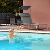 tectake Gartenliege Sonnenliege 4-stufig mit Kopfpolster, 1, 1 St, 1tlg, klappbar Bild 2
