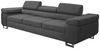 MOEBLO Schlafsofa BUZZ III, Sofa Couch Polstergarnitur Wohnlandschaft Polstersofa Gästebett Couchgarnitur Couch für Wohnzimmer Sofagarnitur - (BxHxT): 283x98x107cm, mit Schlaffunktion und Verstellbaren Kopfstützen Bild 5