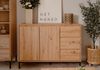 Finori Korsika 01B Kommode, Dekor Artisan Oak | Kommode für Wohnzimmer | Maß: B x H x T ca. 120 x 87 x 40 cm | Kommode mit 2 Türen, 1 Einlegeboden und 3 Schubkästen Bild 2