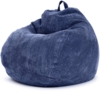 Green Bean® Indoor Sitzsack waschbar, EPS-Perlen Füllung / Cordstoff dunkelblau, 90x110 cm