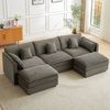 Jiexi Wohnlandschaft Sofa, multifunktionales Kombinationssofa, Freizeitsofa Bild 2