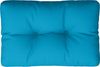 vidaXL Palettenkissen Hellblau 50 x 40 x 12 cm Stoff Bild 2