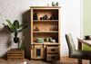 Regal Mango 100x45x175 natur lackiert RAILWAY #196 Bild 4