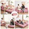 LITBIRD Schlafsofa faltbar, 4-in-1 Multifunktionssofa, Sitzsack-Sofa, Relaxsessel, 1 Teile, Spielsofa & Gästebett für kleine Räume Bild 3