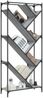 vidaXL Bücherregal Grau Sonoma 79x30x180 cm Holzwerkstoff und Metall 845434 Bild 4