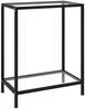Konsolentisch, Beistelltisch, Konsole Transparent 60x35x75 cm Hartglas Bild 2