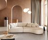Sofa Mairi 330x160 cm Cord Beige Bild 2