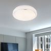 LED Deckenleuchte, dimmbar, Alu weiß, D 26 cm Bild 3