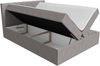 Boxspringbett Brasil, Grau, 140x200 cm Bild 3