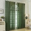 Agger Gardine Spitze Voile Gardinen,Jacquard-Vorhänge mit Metallösen 1 Artikel (1 St), Geeignet für Wohnzimmer/Schlafzimmer: Transparente Schiebegardinen Bild 4