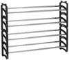 IDIMEX Schuhregal TOWER, Schuhregal schmal Schuhablage Metall Schuhorganizer schwarz Bild 3