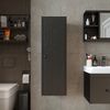 Roomart ADA Badmöbel – nur Seitenschrank - H 110 x B 30 x T 35 cm • Schwarz-Eiche Bild 3