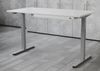 bümö Schreibtisch Organizer Schublade abschließbar aus Metall in weiß mit Schloss, Schreibwareneinsatz, Trennstegen & Antirutschmatte - Premium Schreibtisch Zubehör, UCT1-W Bild 5