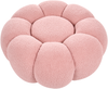 Pouf BEAUFORT Bouclé Rosa Bild 5